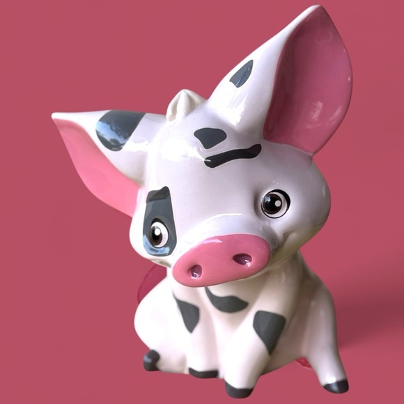 Disney Moana Pua Ceramic Piggy Bank Collectible Gift Item - Picture 1 of 5